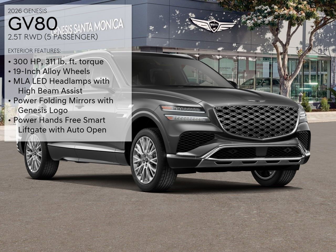 New 2026 Genesis GV80 2.5T image 3