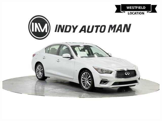 Used 2019 INFINITI Q50 Luxe w/ Essential Package (3.0T Luxe) image 1