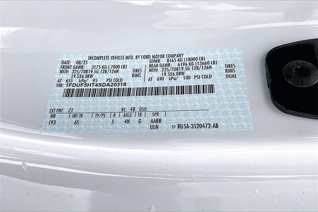 New 2025 Ford F550 XL w/ XL Chrome Package image 8