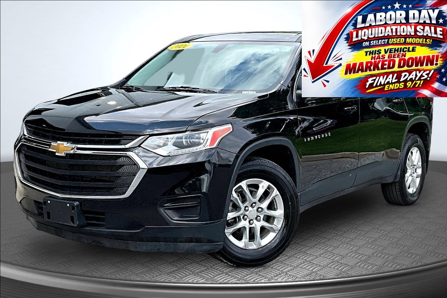 Used 2021 Chevrolet Traverse LS