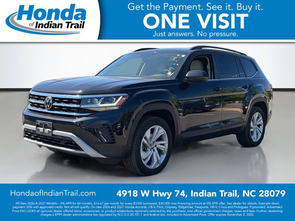 Used 2023 Volkswagen Atlas SE w/ Panoramic Sunroof Package AWD/4WD image 2