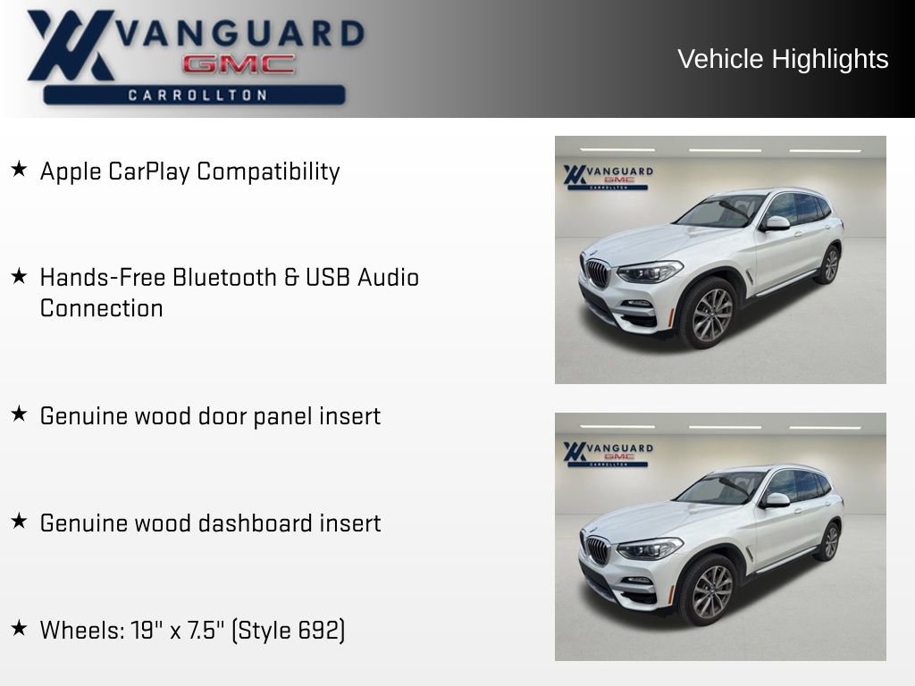 Used 2019 BMW X3 xDrive30i w/ Convenience Package image 11