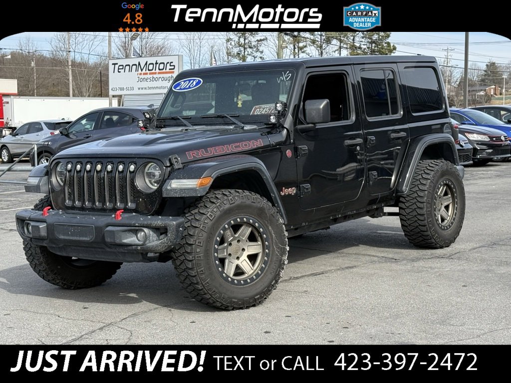 Used 2018 Jeep Wrangler Unlimited Rubicon w/ LED Lighting Group