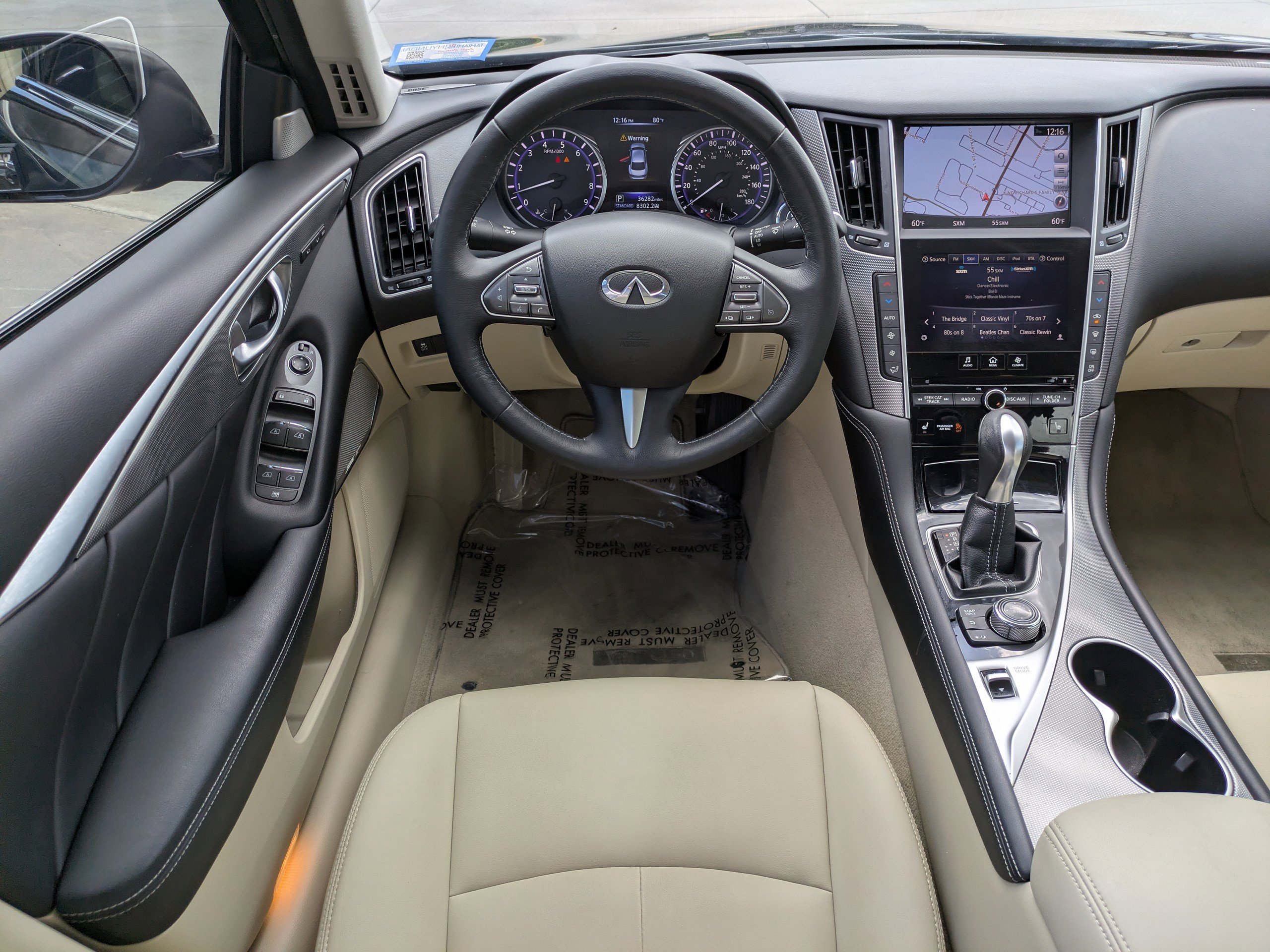 Used 2017 INFINITI Q50 3.0t Premium w/ 3.0T Premium Plus Package image 12