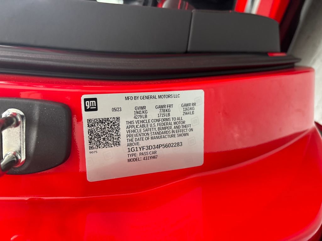 Certified 2023 Chevrolet Corvette Z06 w/ Z07 Performance Package image 31
