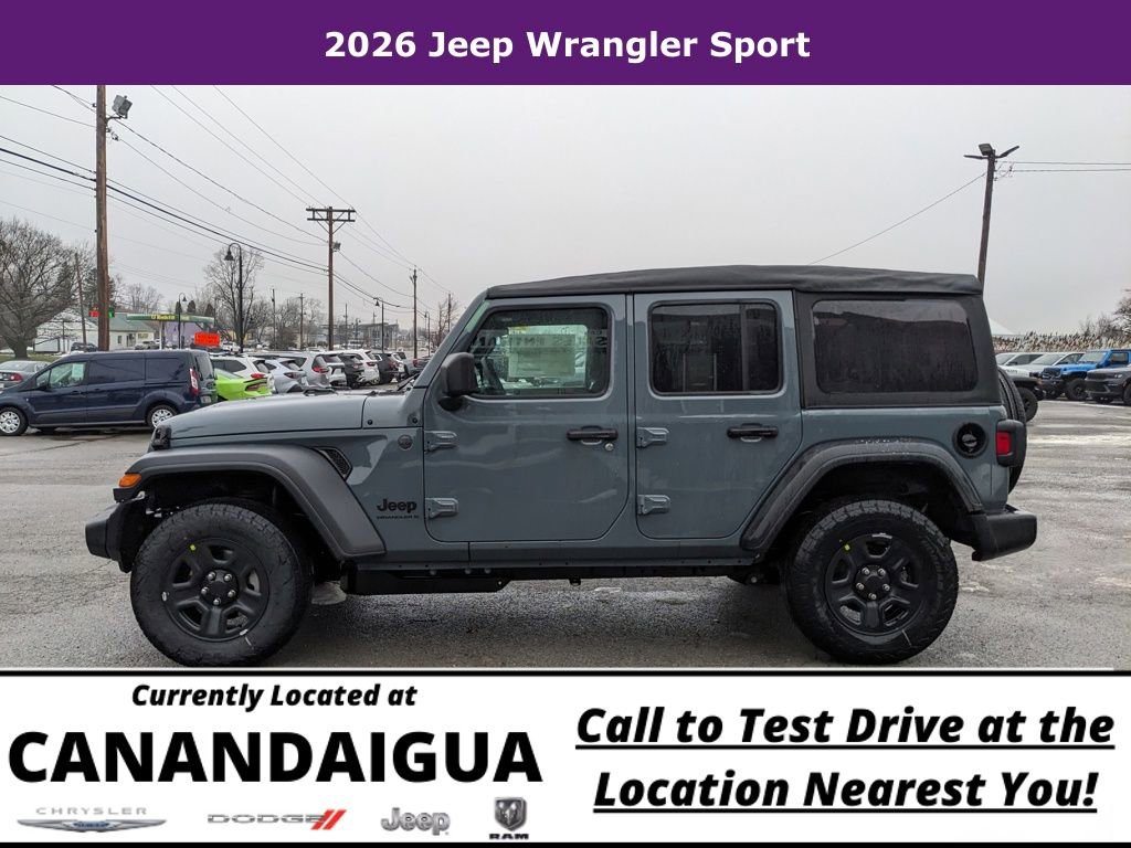 New 2026 Jeep Wrangler Unlimited Sport AWD/4WD image 4