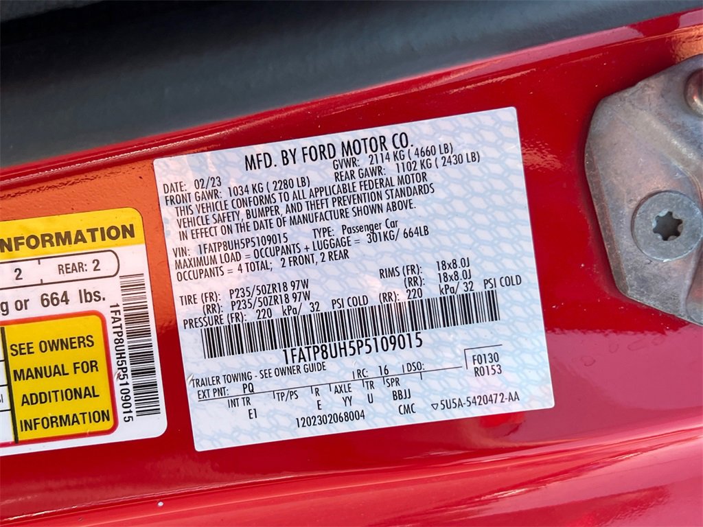 Certified 2023 Ford Mustang Premium image 32