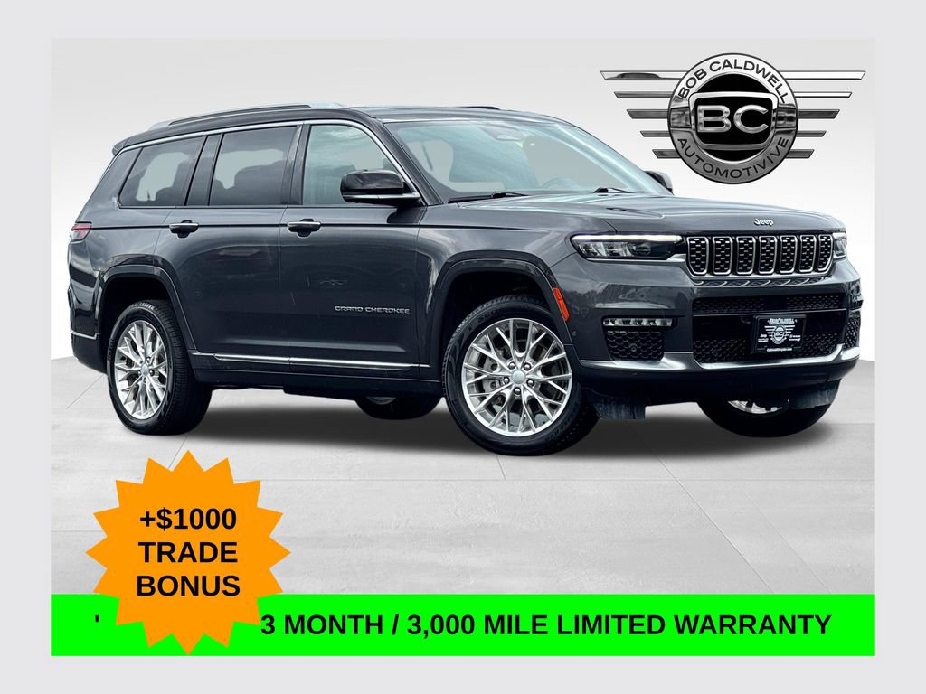 Used 2021 Jeep Grand Cherokee L Summit w/ Luxury Tech Group V