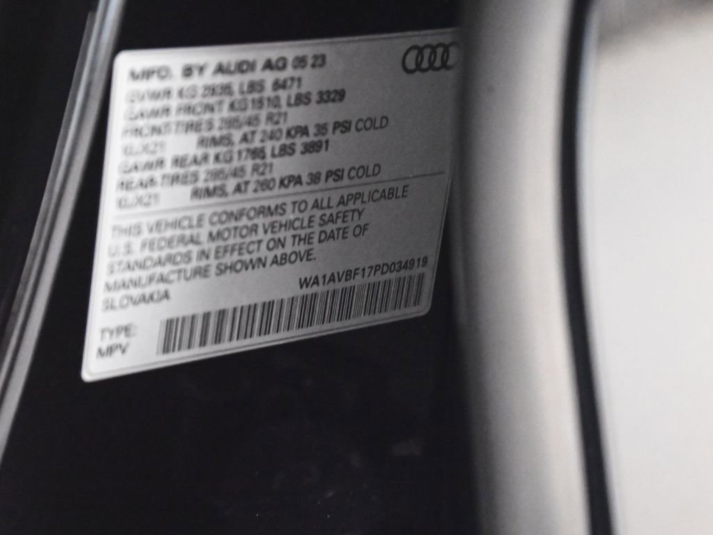 Used 2023 Audi Q8 Premium w/ Convenience Package AWD/4WD image 14