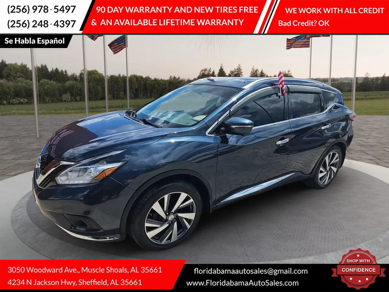 Used 2015 Nissan Murano Platinum w/ Platinum Technology Package image 2
