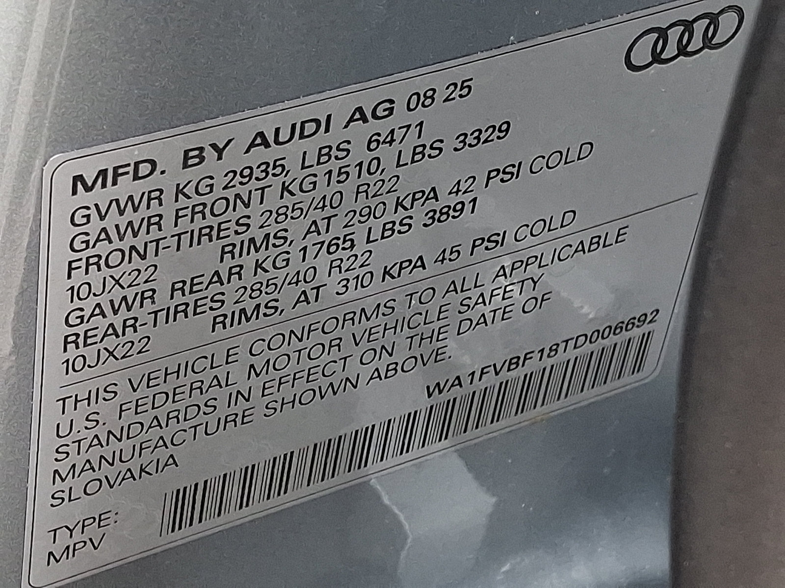 Used 2026 Audi Q8 Prestige w/ Prestige Package AWD/4WD image 27