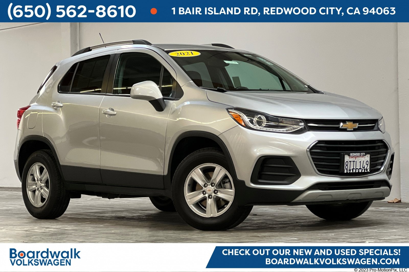 Used 2021 Chevrolet Trax LT