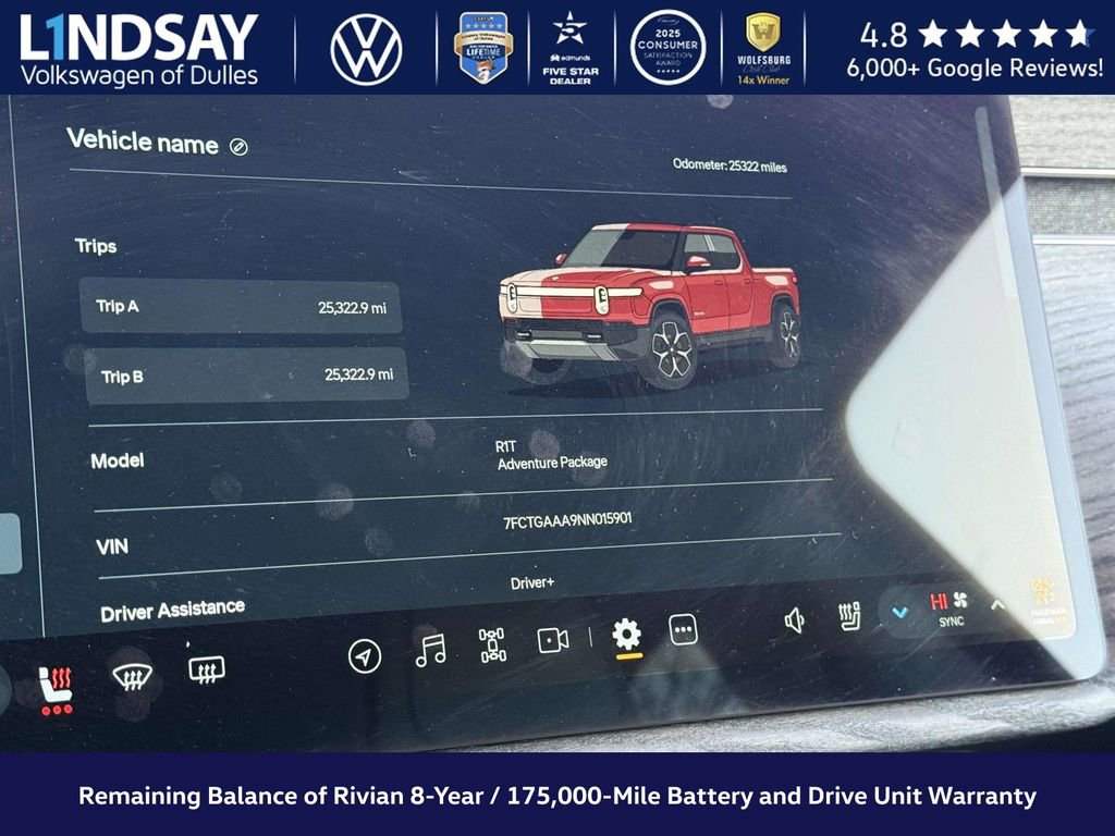 Used 2022 Rivian R1T Adventure image 18