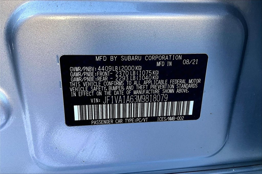 Used 2021 Subaru WRX AWD/4WD image 19