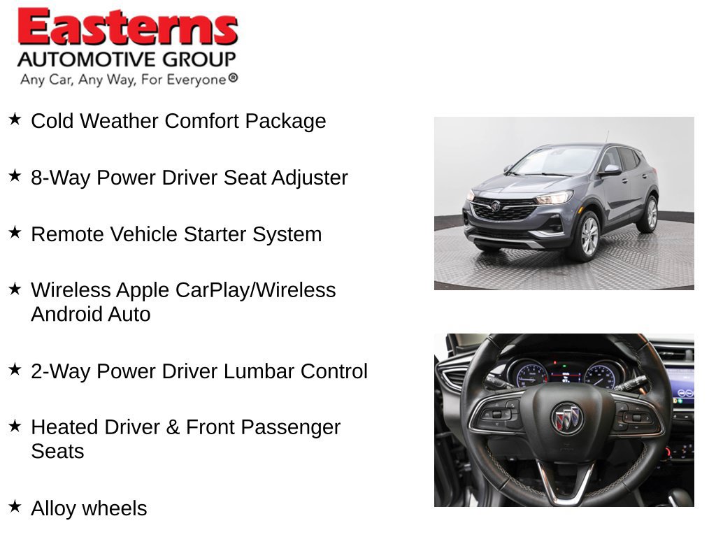 Used 2022 Buick Encore GX Preferred w/ Cold Weather Comfort Package AWD/4WD image 12