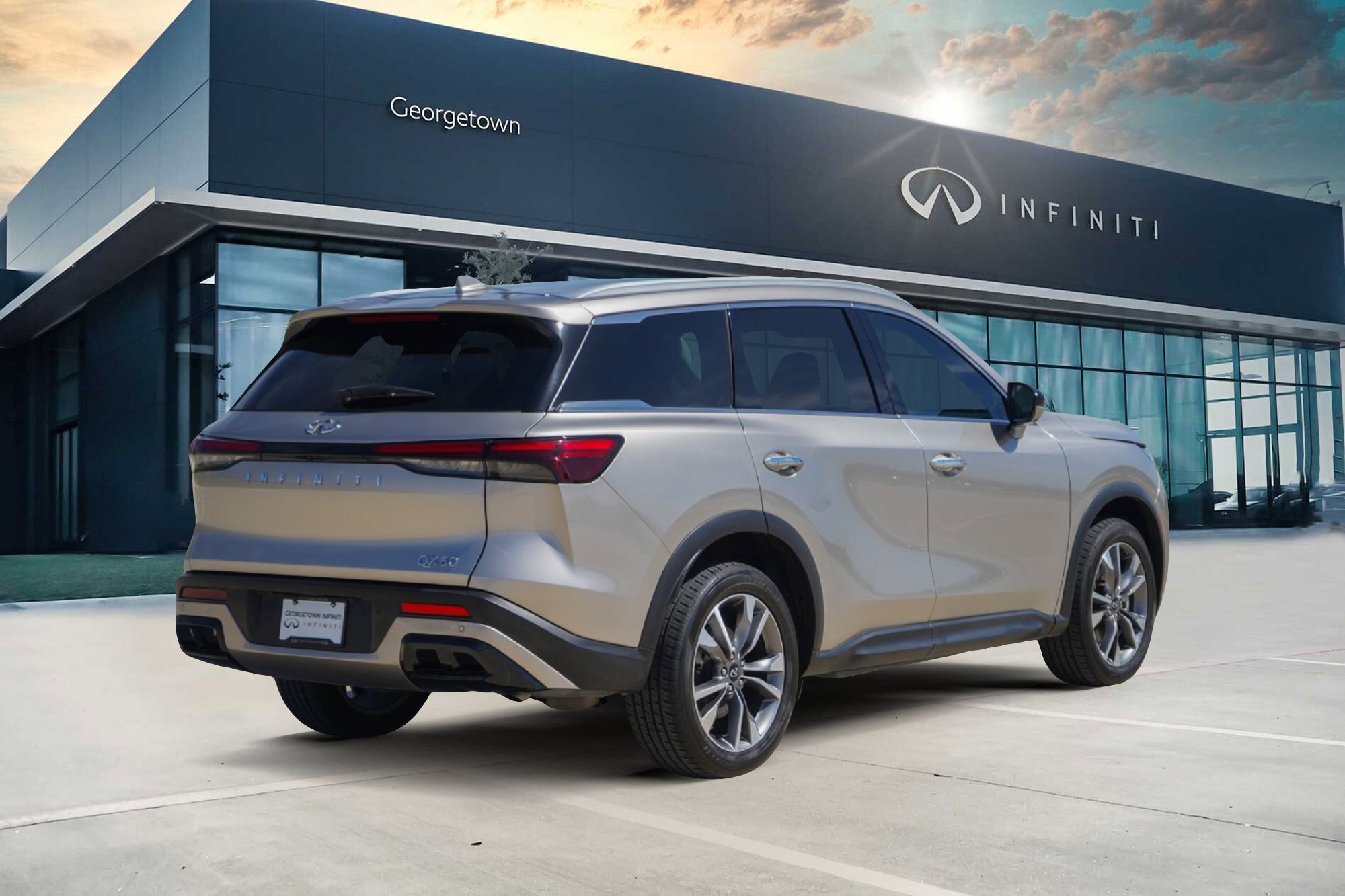 Certified 2023 INFINITI QX60 Luxe w/ Vision Package image 4