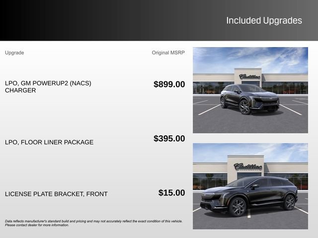 New 2026 Cadillac Optiq Luxury 1 w/ LPO, Floor Liner Package RWD image 3