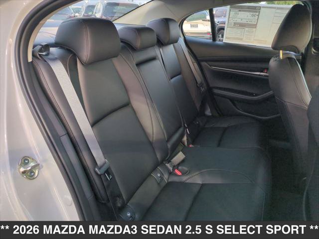 New 2026 MAZDA MAZDA3 s Sport FWD image 13