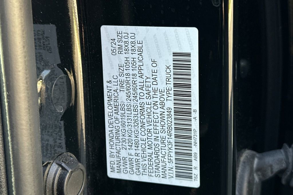 Certified 2024 Honda Ridgeline Sport image 33