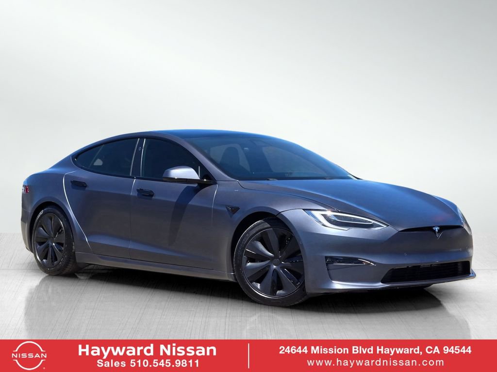 Used 2021 Tesla Model S Long Range AWD/4WD image 1