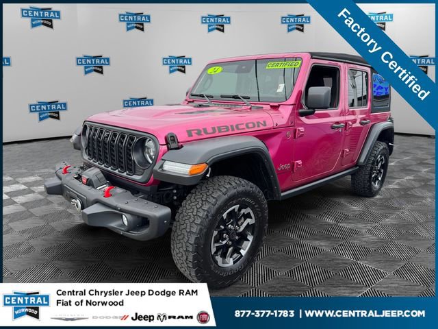 Used 2024 Jeep Wrangler Unlimited Rubicon w/ Capability Package AWD/4WD image 1
