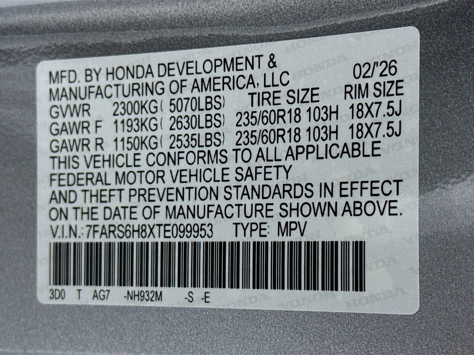 New 2026 Honda CR-V Sport-L image 31