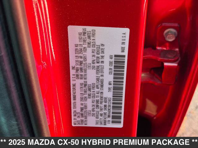 Certified 2025 MAZDA CX-50 AWD 2.5 Hybrid w/ Weather Package image 23