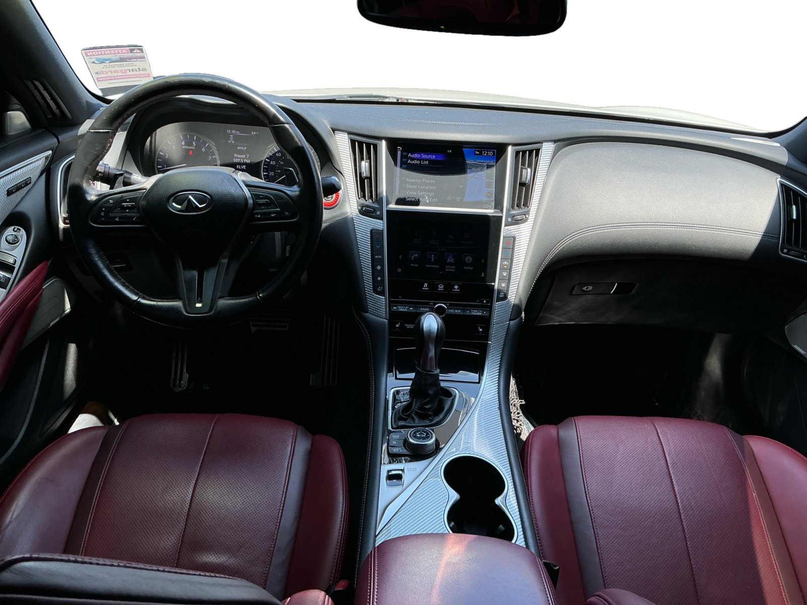 Used 2018 INFINITI Q60 Red Sport 400 RWD image 9