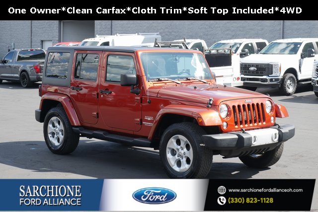 Used 2014 Jeep Wrangler Unlimited Sahara w/ Dual Top Group
