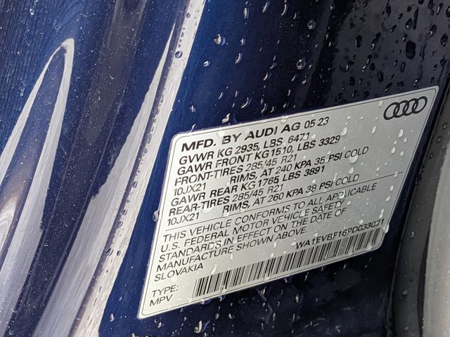 Certified 2023 Audi Q8 Premium Plus w/ Premium Plus Package image 16