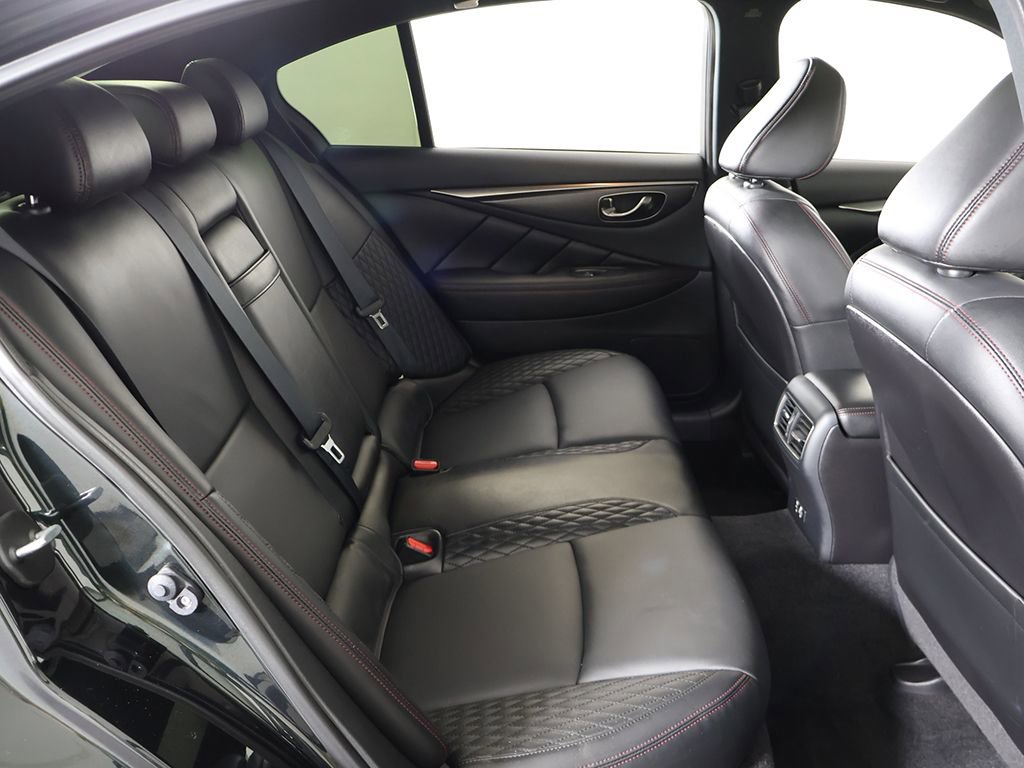 Used 2023 INFINITI Q50 Red Sport 400 w/ Black Opal Edition image 34