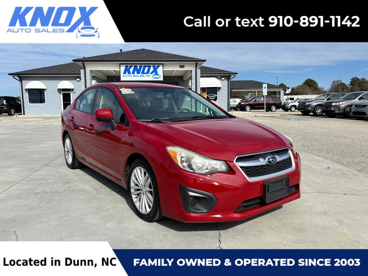 Used 2012 Subaru Impreza 2.0i Premium
