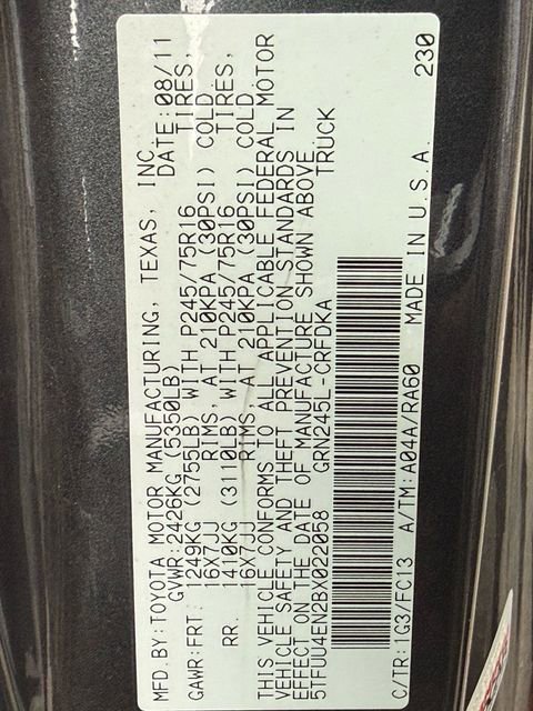 Used 2011 Toyota Tacoma 4x4 Access Cab V6 image 21