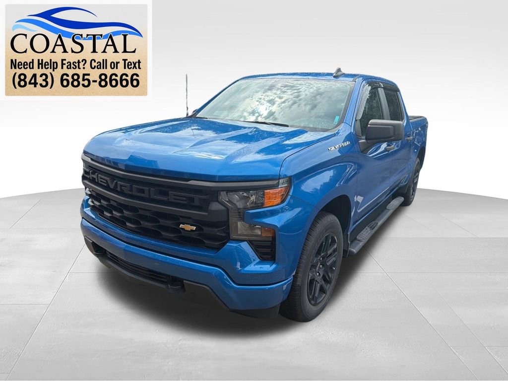 Used 2022 Chevrolet Silverado 1500 Custom RWD image 1