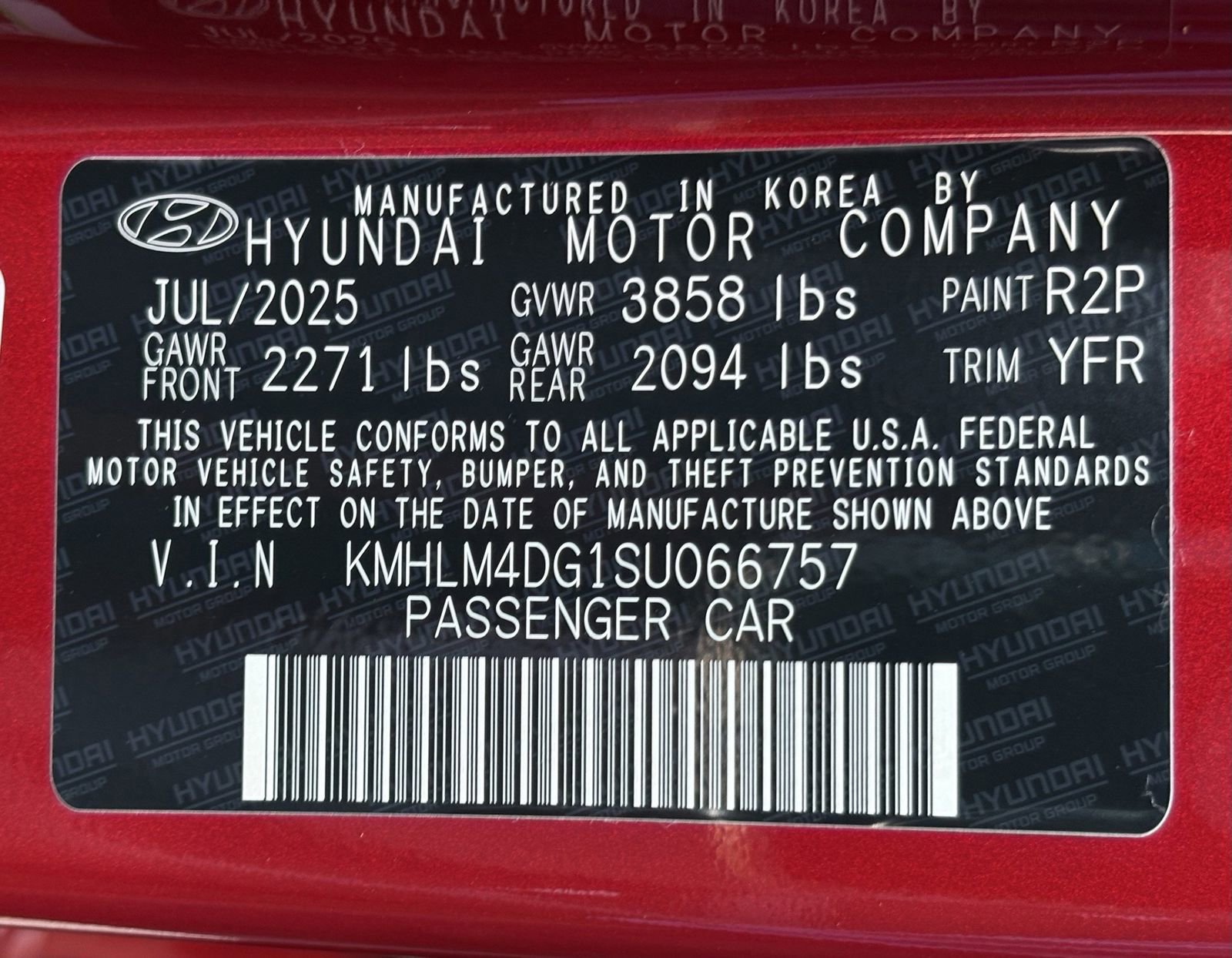 New 2025 Hyundai Elantra Sport image 27