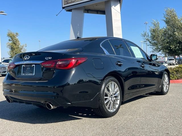 Certified 2023 INFINITI Q50 Luxe w/ Cargo Package RWD image 5