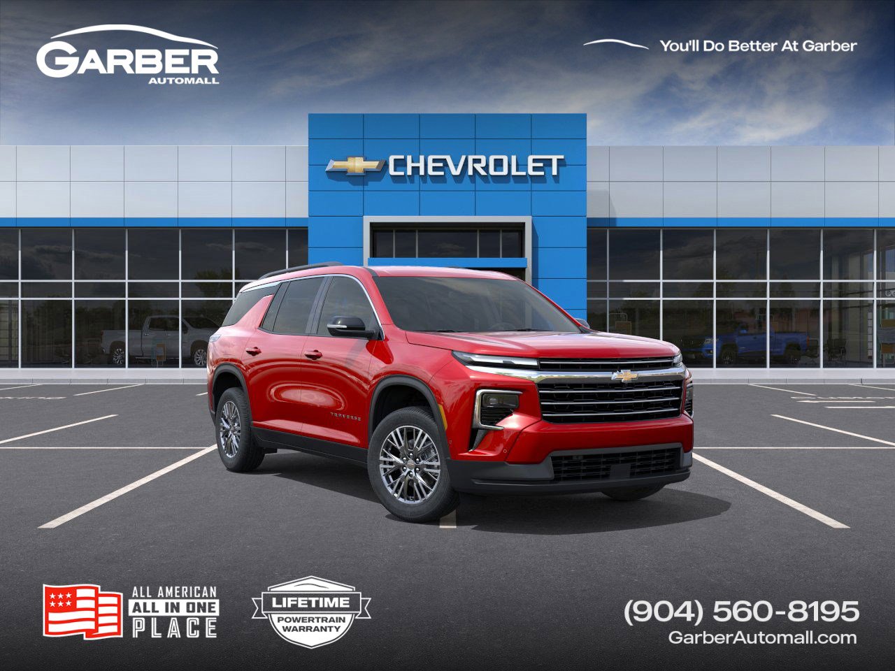 New 2025 Chevrolet Traverse LT w/ Enhanced Driving Package