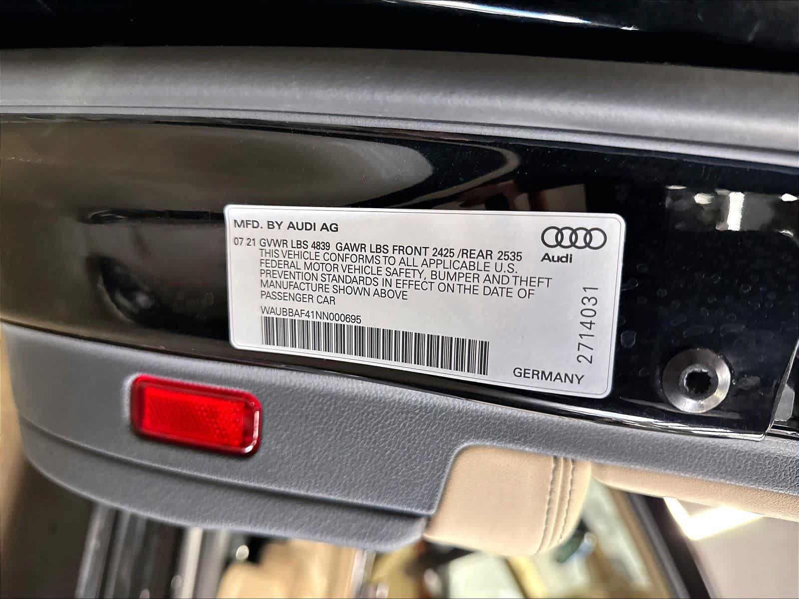 Used 2022 Audi A4 2.0T Premium Plus AWD/4WD image 35