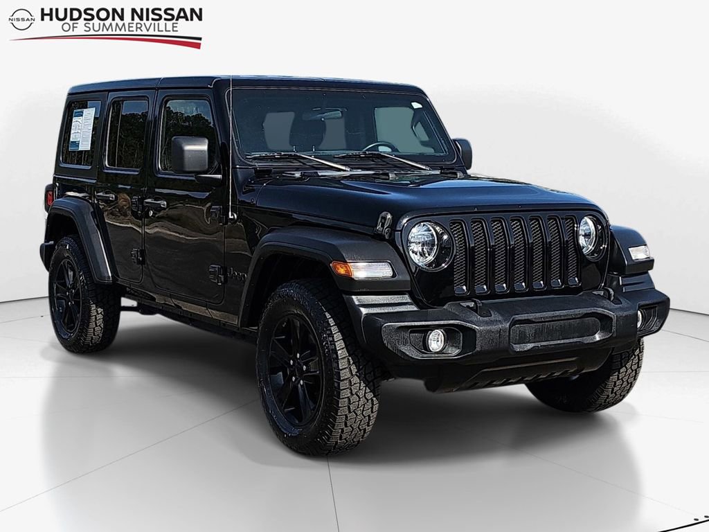 Used 2022 Jeep Wrangler Unlimited Sport image 1