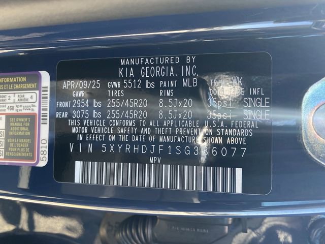 New 2025 Kia Sorento X-Line EX image 48