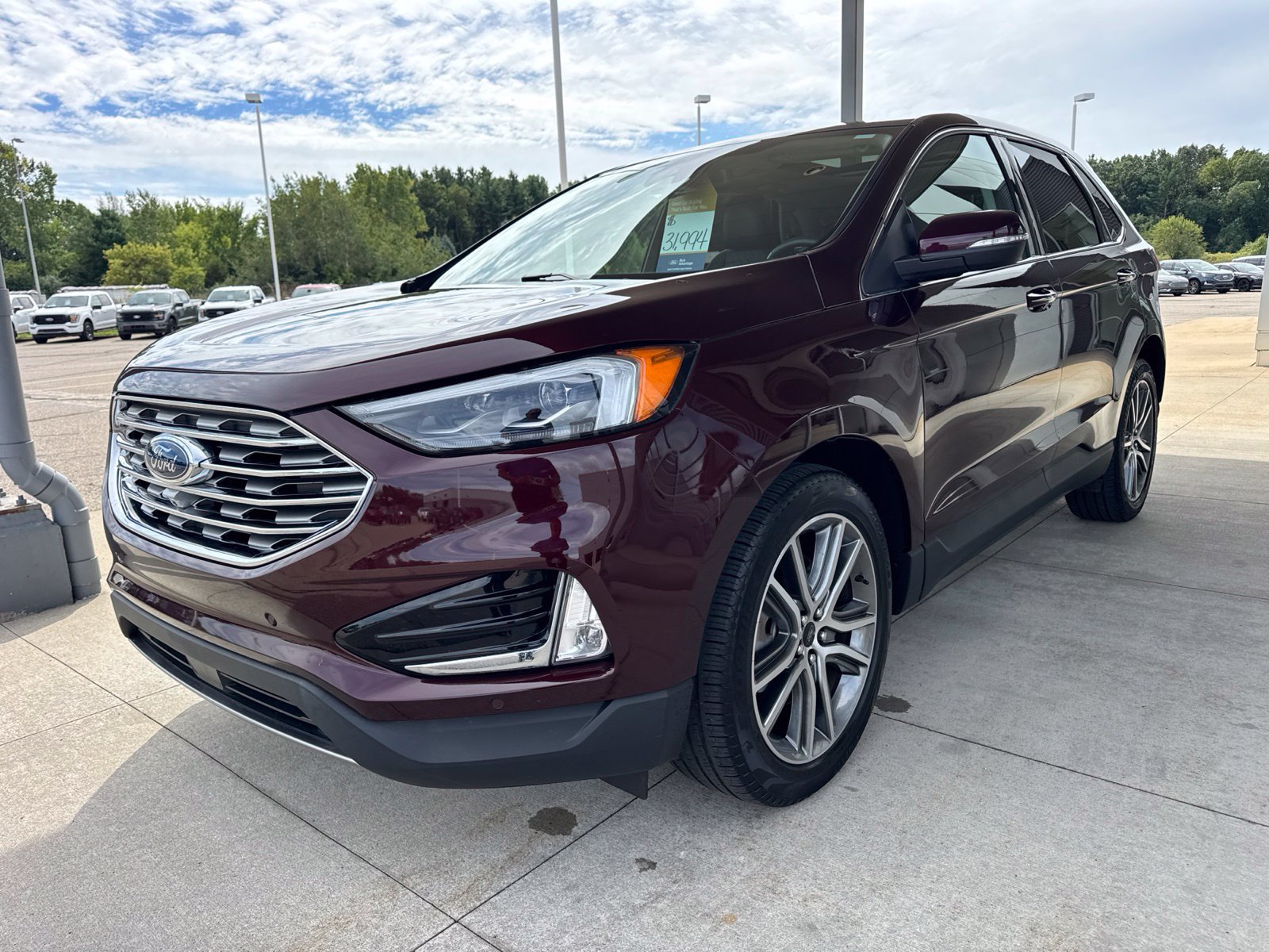 Certified 2024 Ford Edge Titanium w/ Equipment Group 301A AWD/4WD image 3