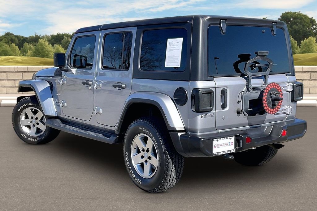 Used 2020 Jeep Wrangler Unlimited Sahara image 11