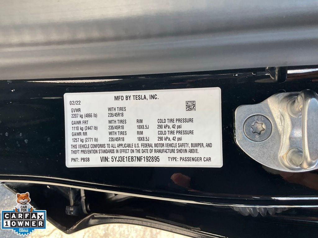 Used 2022 Tesla Model 3 Long Range image 21