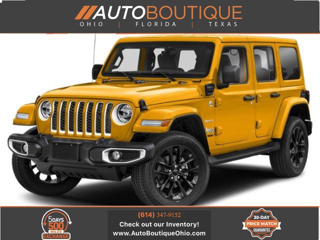 Used 2022 Jeep Wrangler Unlimited Rubicon 4xe w/ Steel Bumper Group AWD/4WD image 1