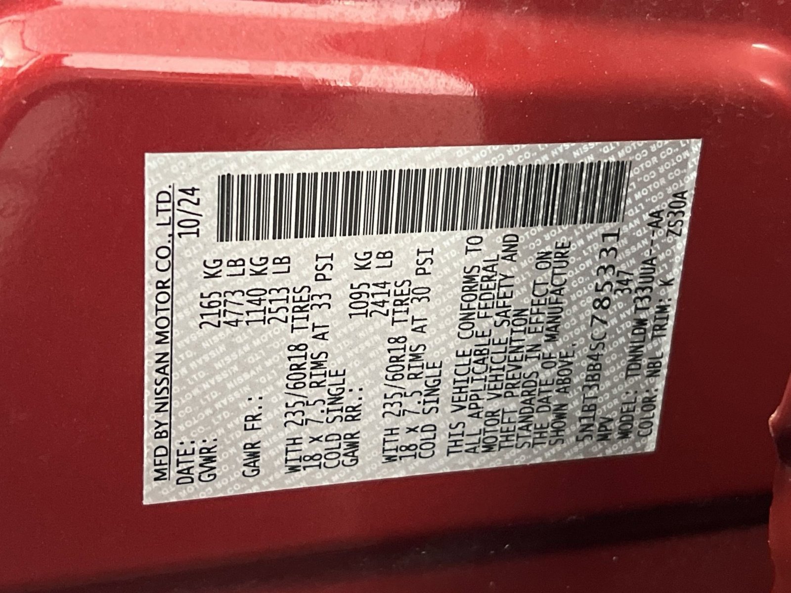 Used 2025 Nissan Rogue SV image 30