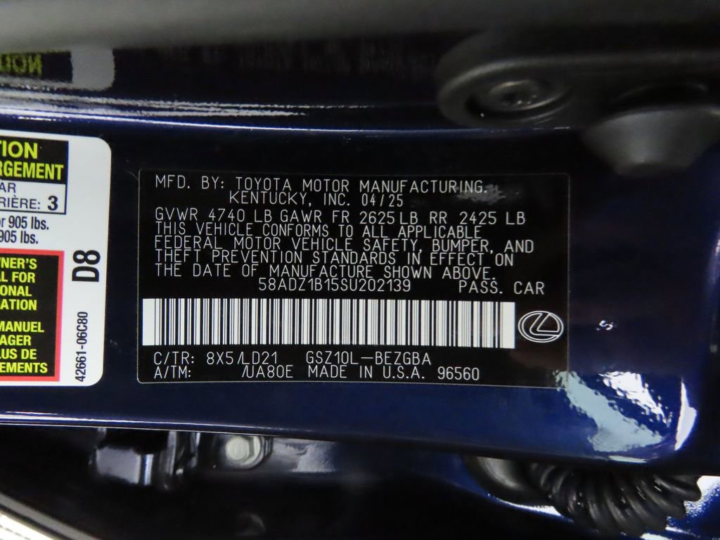 Certified 2025 Lexus ES 350 w/ Premium Package image 35