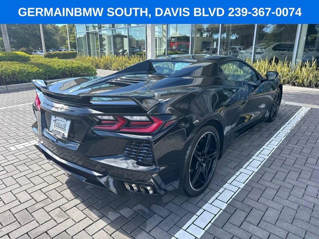 Used 2023 Chevrolet Corvette Stingray Convertible w/ Z51 Performance Package RWD image 8