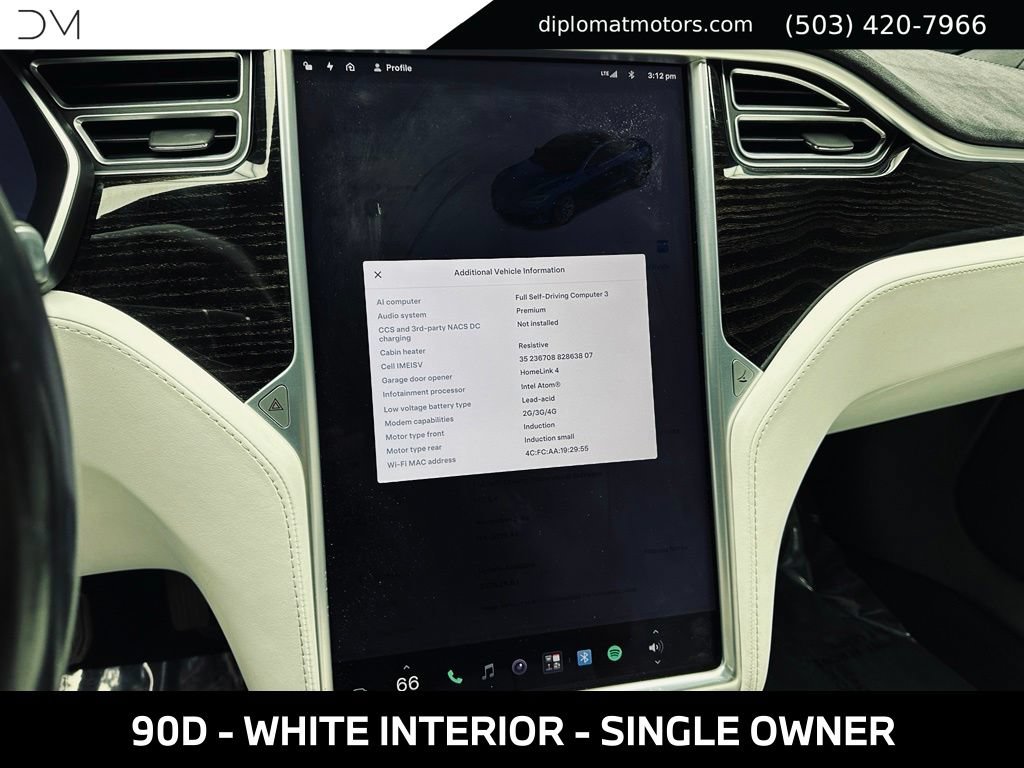 Used 2017 Tesla Model S 90D AWD/4WD image 35