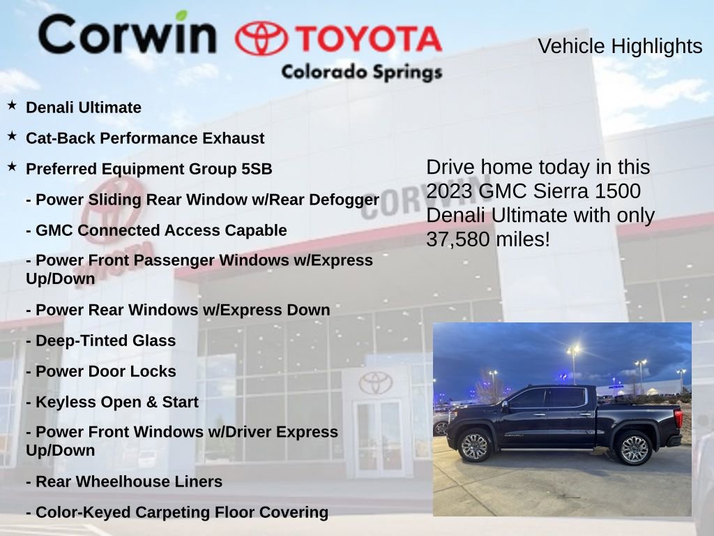 Used 2023 GMC Sierra 1500 Denali Ultimate image 7