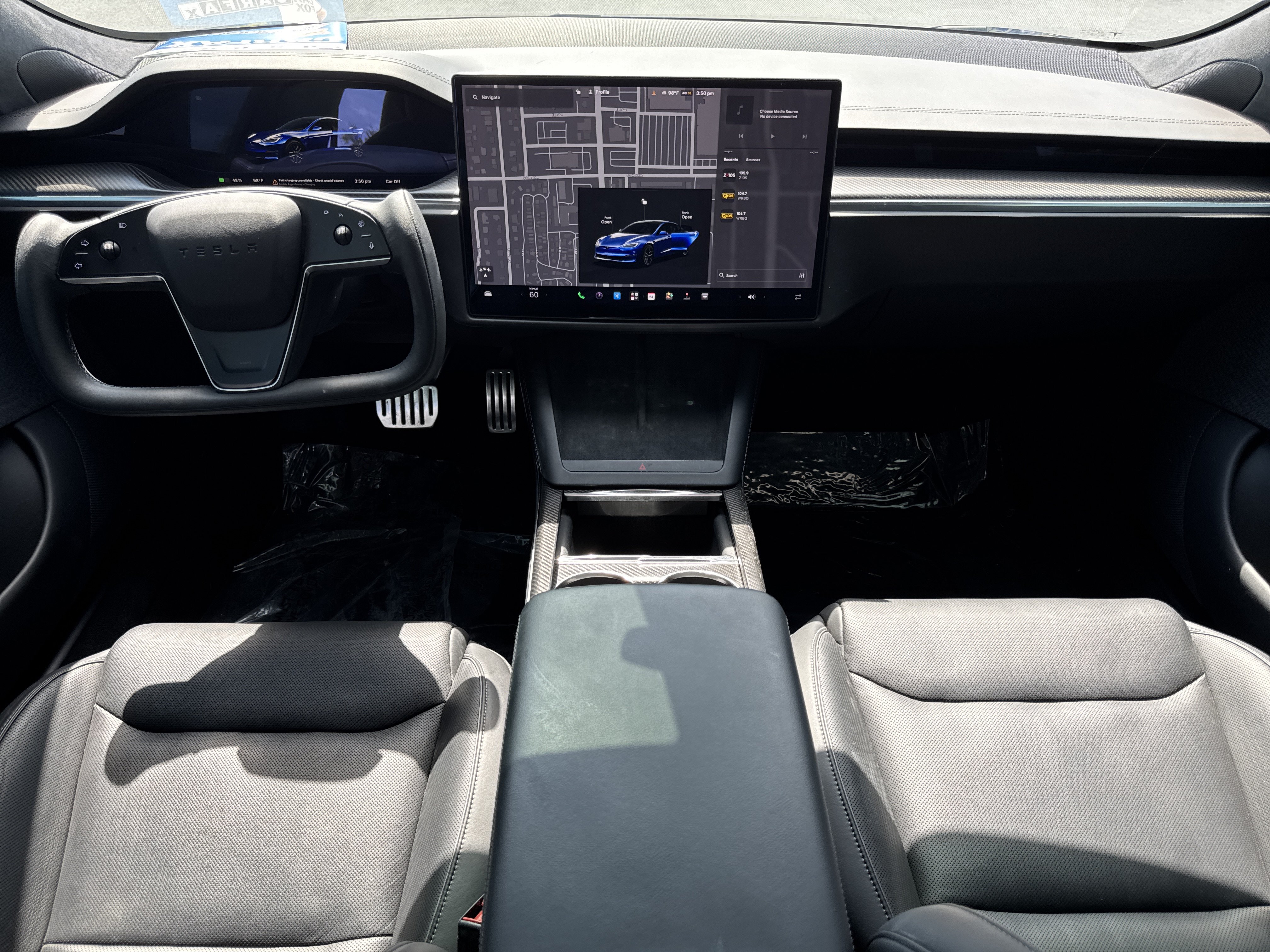 Used 2021 Tesla Model S Plaid AWD/4WD image 13